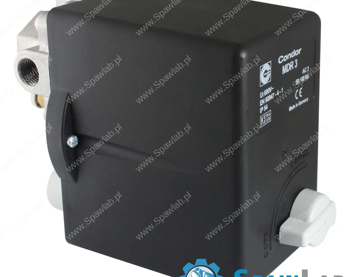 Presostat sprężarki wyłącznik ciśnieniowy MDR3/11 20A-24A 400v