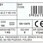 PrimeWire FCAW (SS) Samoosłonowy drut spawalniczy E71T-GS 0.9mm 1kg S100 szpula plastykowa., zdjęcie 5