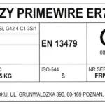 PrimeWire MAG drut spawalniczy ER70S-6 G3Si1 SG2 0.8mm 15kg S300 szpula plastykowa., zdjęcie 5