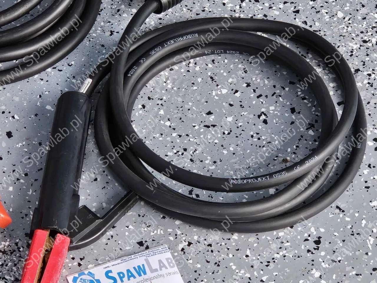 Przewód elektrodowy 5m 200A Pro