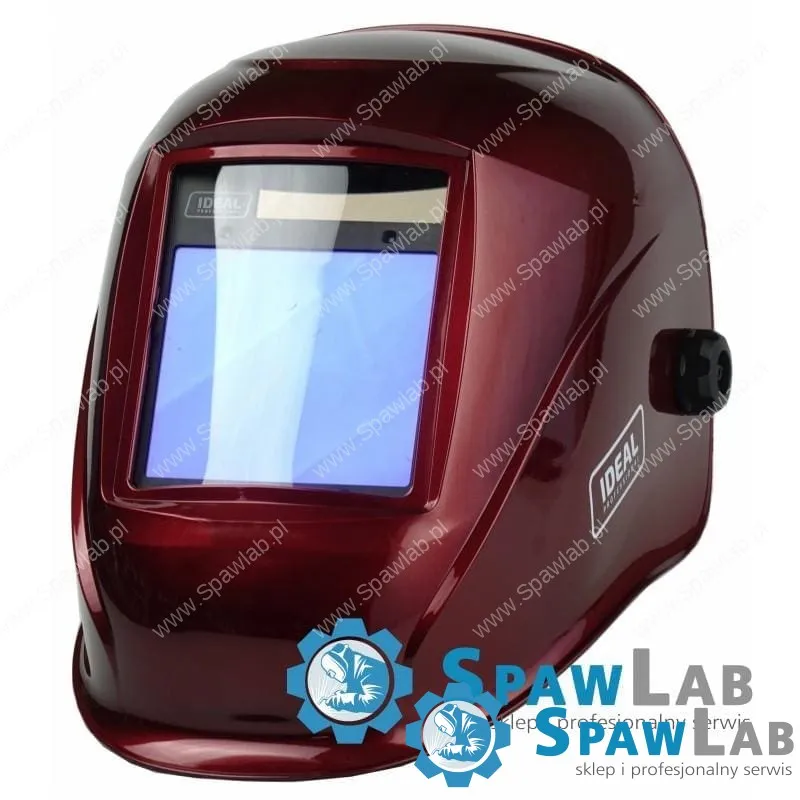 Przyłbica automatyczna APS-958I Czerwona, True Colour