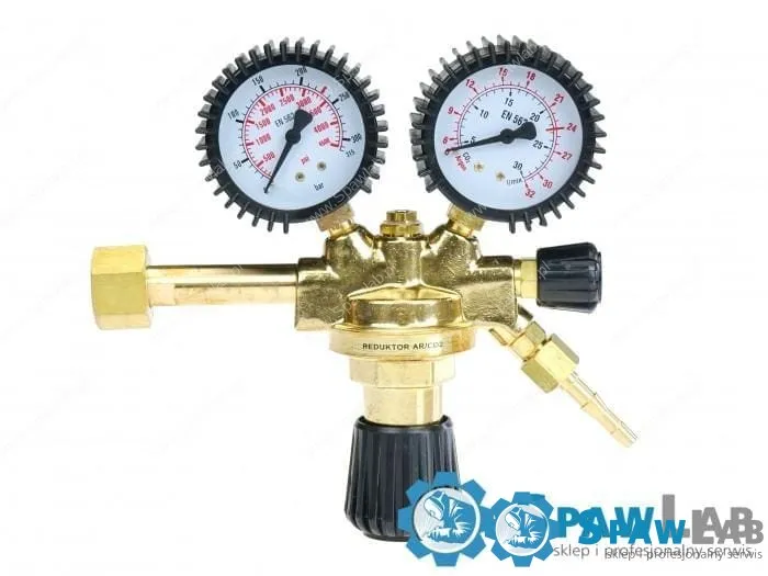 Reduktor MAXY CO2/Ar z 2 manometrami