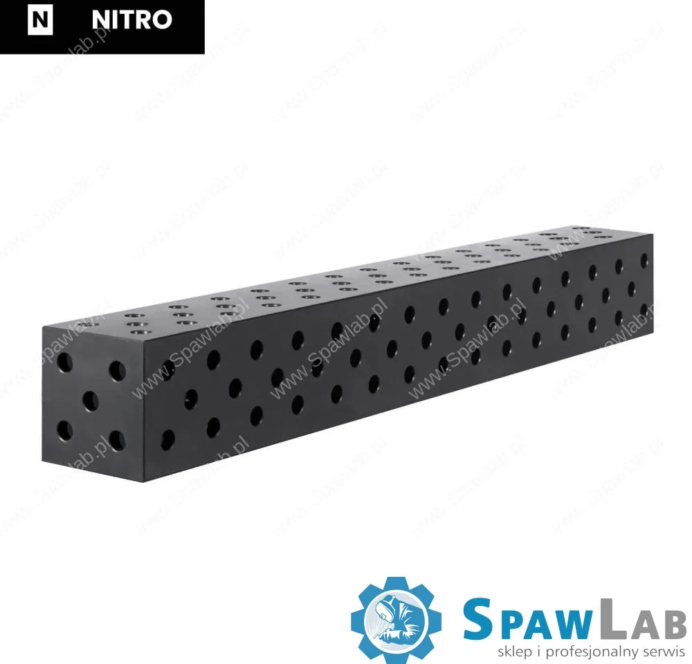 Spartus Blok mocujący kształt U 1500x200x200mm azotowany