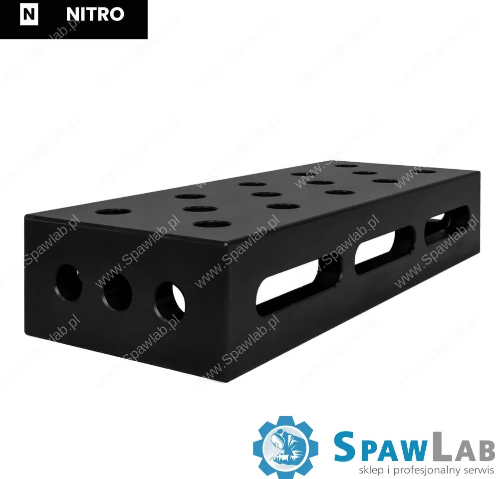 Spartus Blok mocujący kształt U 500x200x100mm azotowany