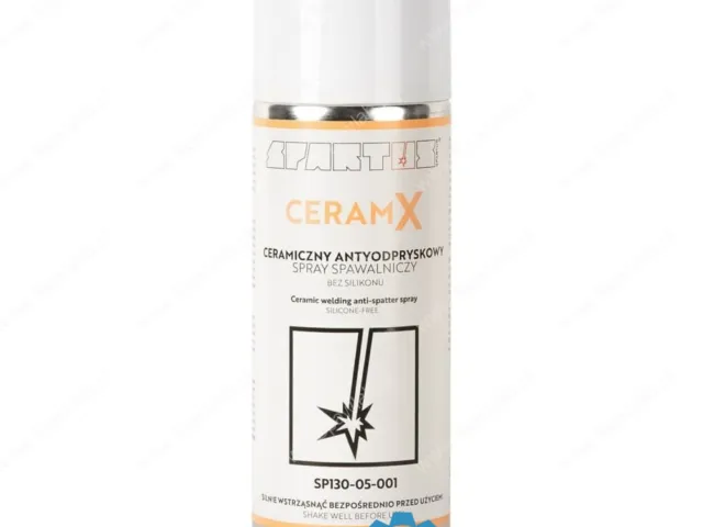 Spartus Ceramiczny antyodpryskowy spray spawalniczy SPARTUS CeramX 400ml