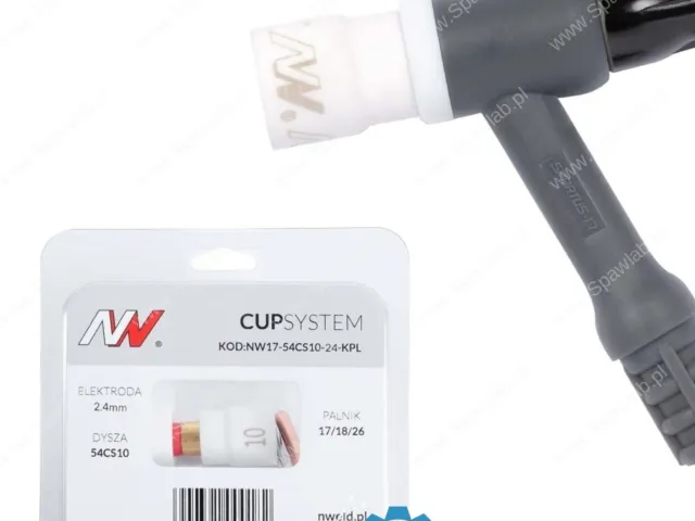 Spartus CUPSystem - zestaw 17/18/26 dysza kielich #10 [na elektrodę 2.4]