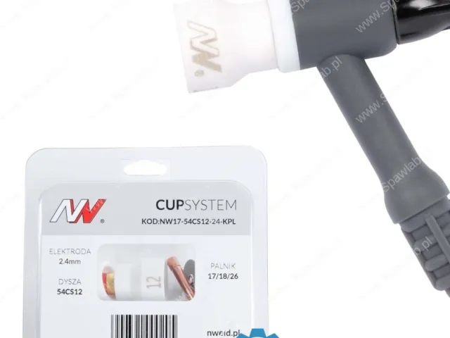 Spartus CUPSystem - zestaw 17/18/26 dysza kielich #12 [na elektrodę 2.4]