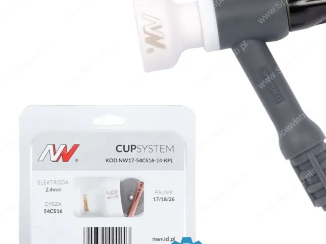Spartus CUPSystem - zestaw 17/18/26 dysza kielich #16 [na elektrodę 2.4]