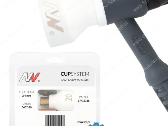 Spartus CUPSYSTEM - zestaw 17/18/26 dysza kielich #20 [na elektrodę 2.4]