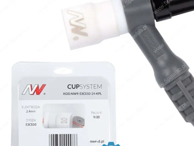 Spartus CUPSystem - zestaw 9/20 dysza kielich #10 [na elektrodę 2.4]