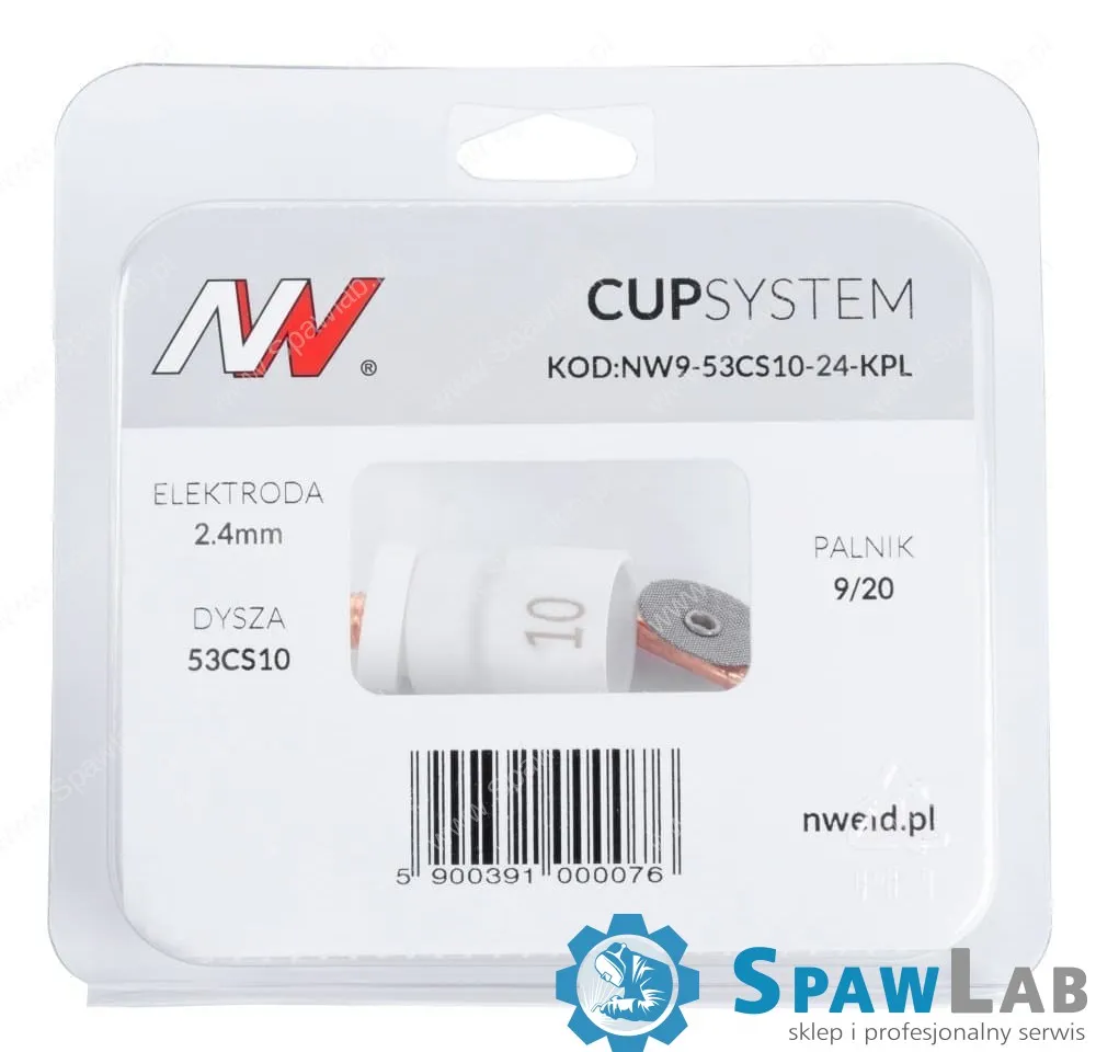 Spartus CUPSystem - zestaw 9/20 dysza kielich #10 [na elektrodę 2.4], zdjęcie 5