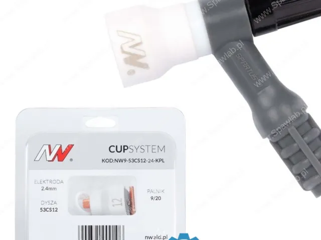Spartus CUPSystem - zestaw 9/20 dysza kielich #12 [na elektrodę 2.4]