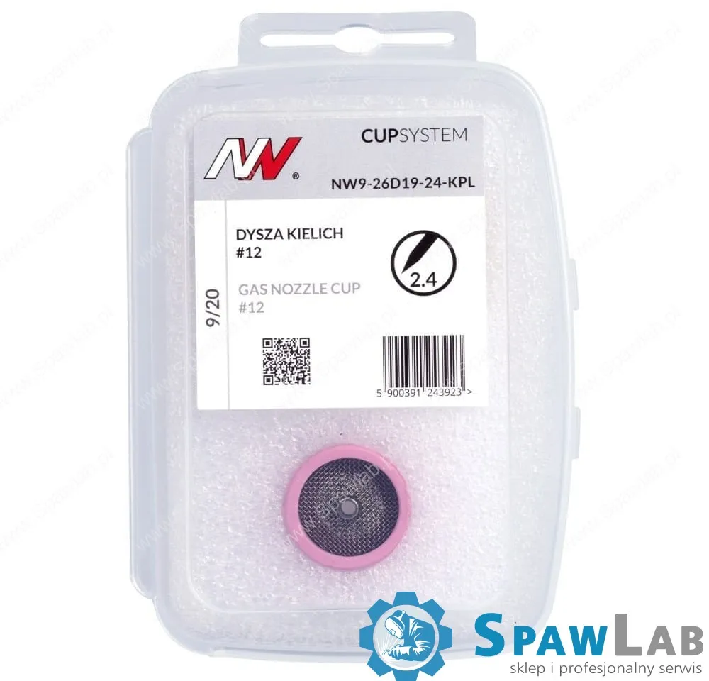 Spartus CUPSystem - zestaw 9/20 dysza kielich #12 [na elektrodę 2.4], zdjęcie 5