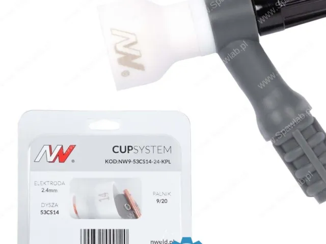 Spartus CUPSystem - zestaw 9/20 dysza kielich #14 [na elektrodę 2.4]
