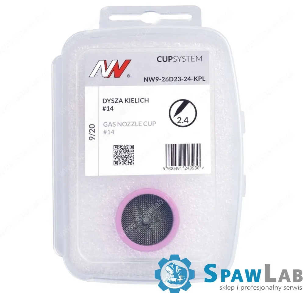 Spartus CUPSystem - zestaw 9/20 dysza kielich #14 [na elektrodę 2.4], zdjęcie 5