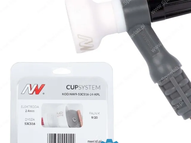 Spartus CUPSystem - zestaw 9/20 dysza kielich #16 [na elektrodę 2.4]
