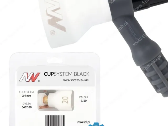 Spartus CUPSYSTEM - zestaw 9/20 dysza kielich #20 [na elektrodę 2.4]
