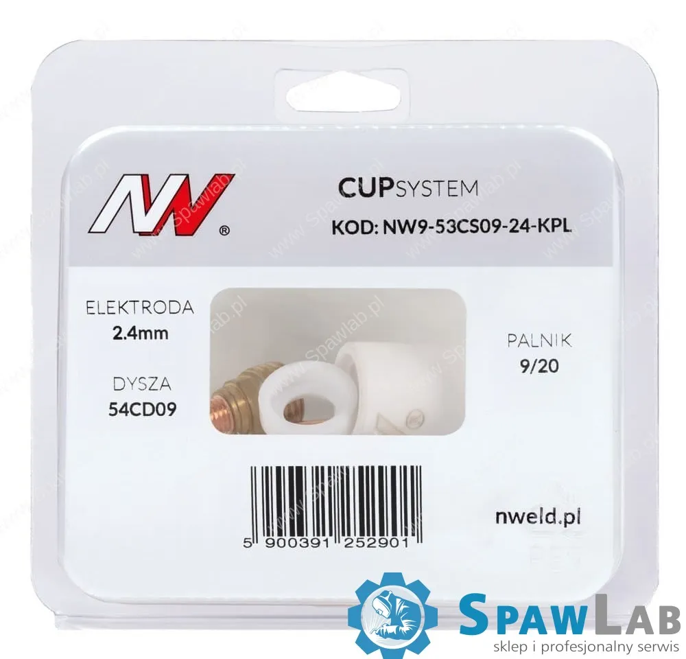 Spartus CUPSystem - zestaw 9/20 dysza kielich #9 [na elektrodę 2.4], zdjęcie 5
