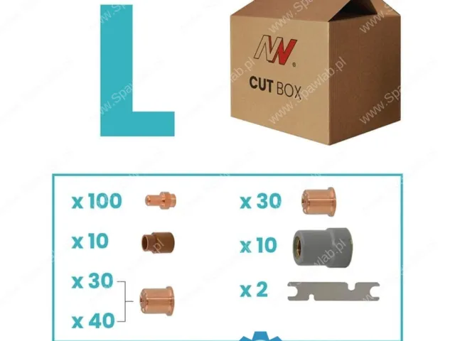 Spartus CUT BOX pasujący do uchwytu NW50 / CEBORA® P50® (duży)