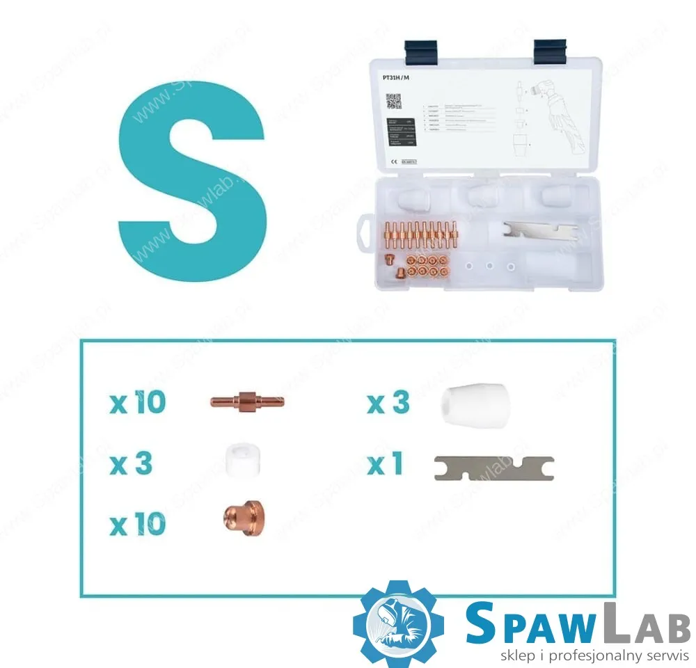 Spartus CUT BOX pasujący do uchwytu PT31 / ESAB® PT-31