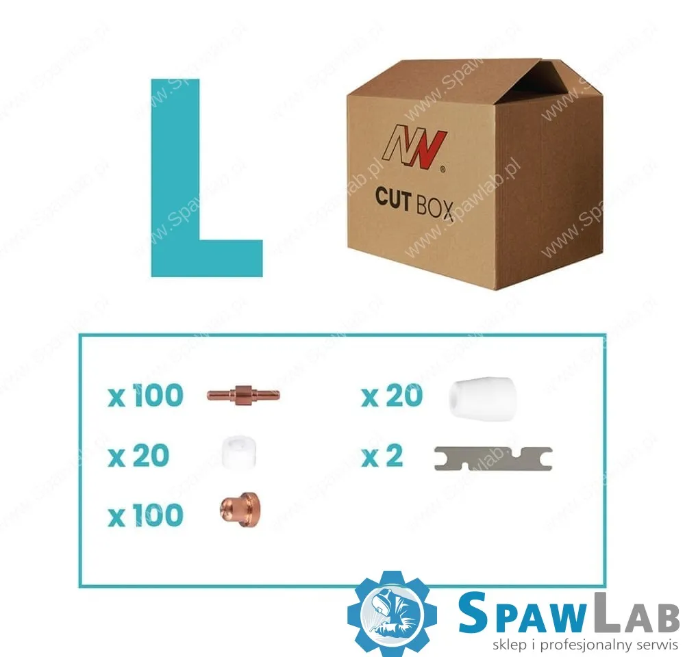 Spartus CUT BOX pasujący do uchwytu PT31 / ESAB® PT-31 (duży)