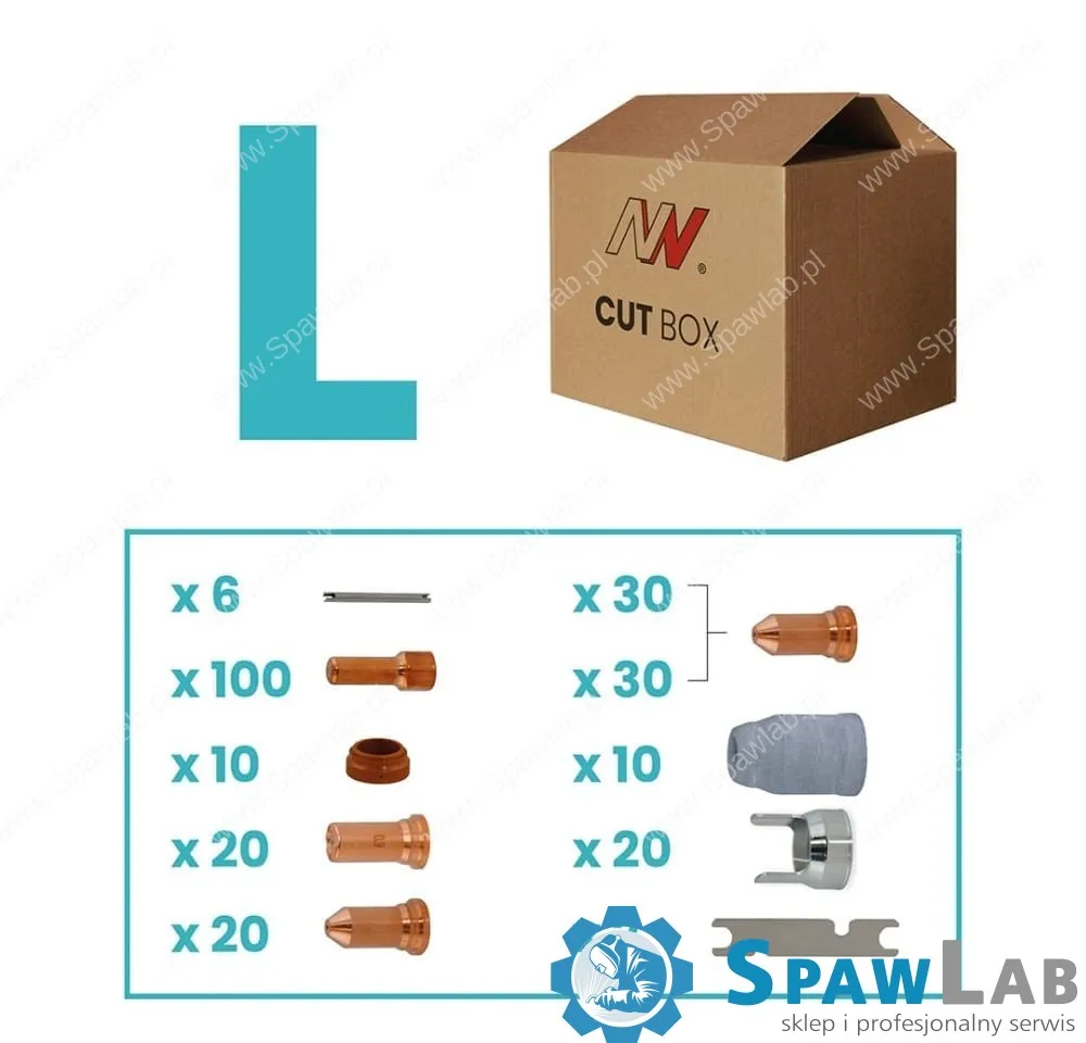 Spartus CUT BOX pasujący do uchwytu SP100 / PT100 (duży) [dysza 30-70A]