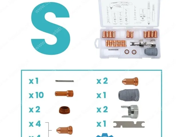 Spartus CUT BOX pasujący do uchwytu SP100 / PT100 [dysza 80-120A]