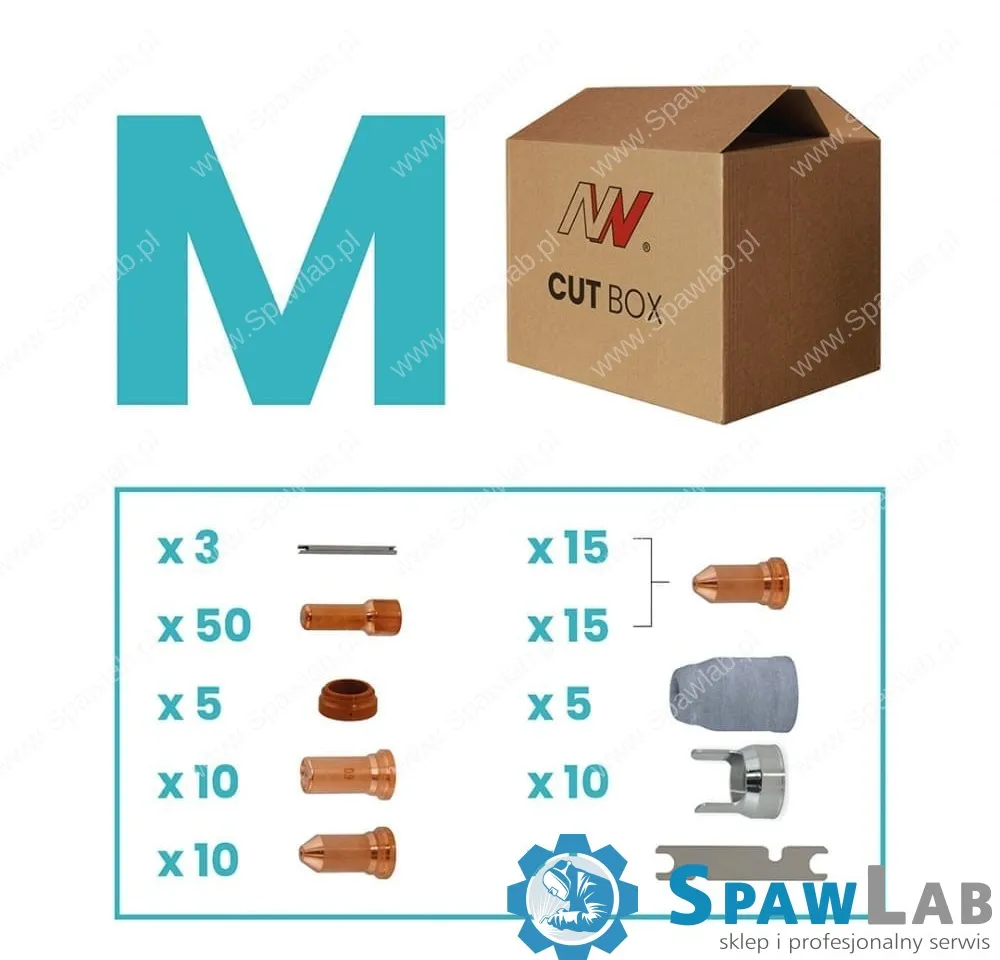 Spartus CUT BOX pasujący do uchwytu SP100 / PT100 (średni) [dysza 30-70A]