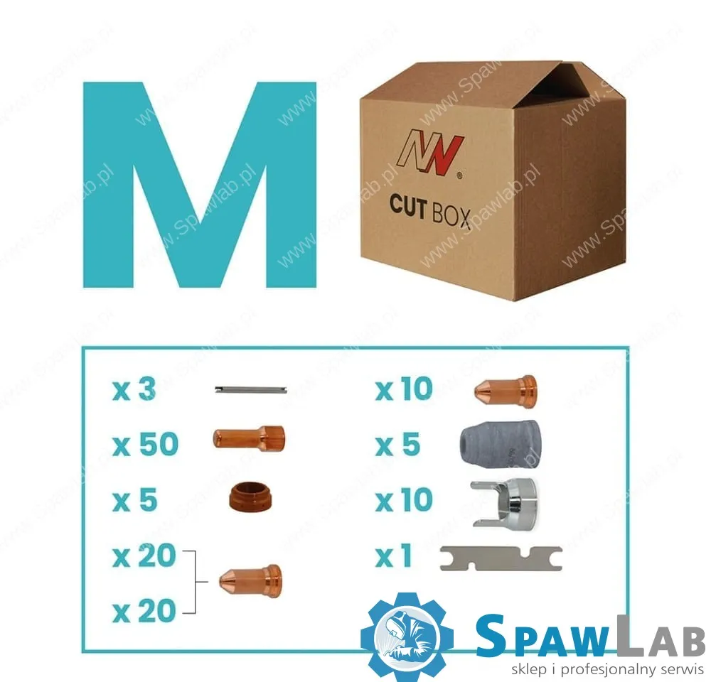 Spartus CUT BOX pasujący do uchwytu SP100 / PT100 (średni) [dysza 80-120A]