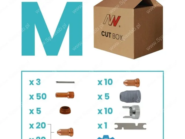 Spartus CUT BOX pasujący do uchwytu SP100 / PT100 (średni) [dysza 80-120A]