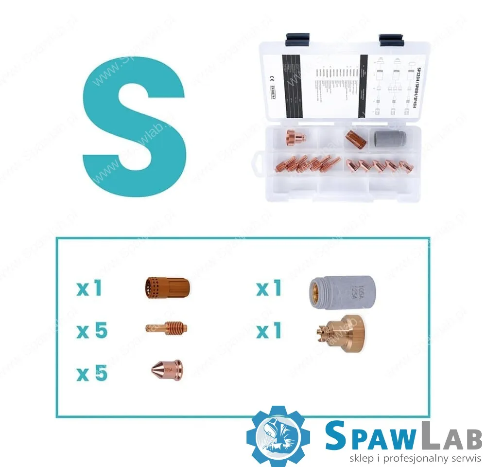 Spartus CUT BOX pasujący do uchwytu SP125HY [dysza 125A]