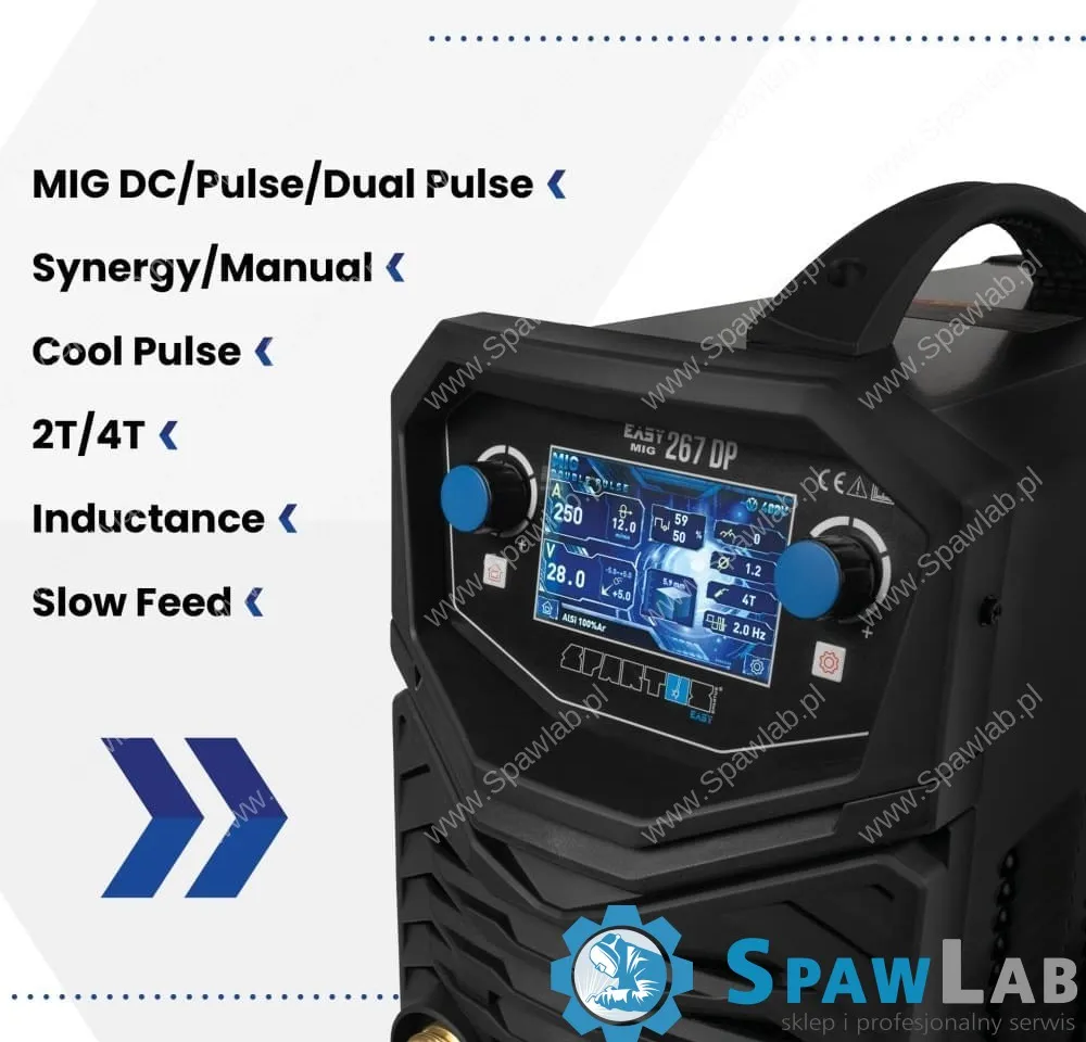 Spartus EasyMIG 267 Dual Pulse Pakiet, zdjęcie 2