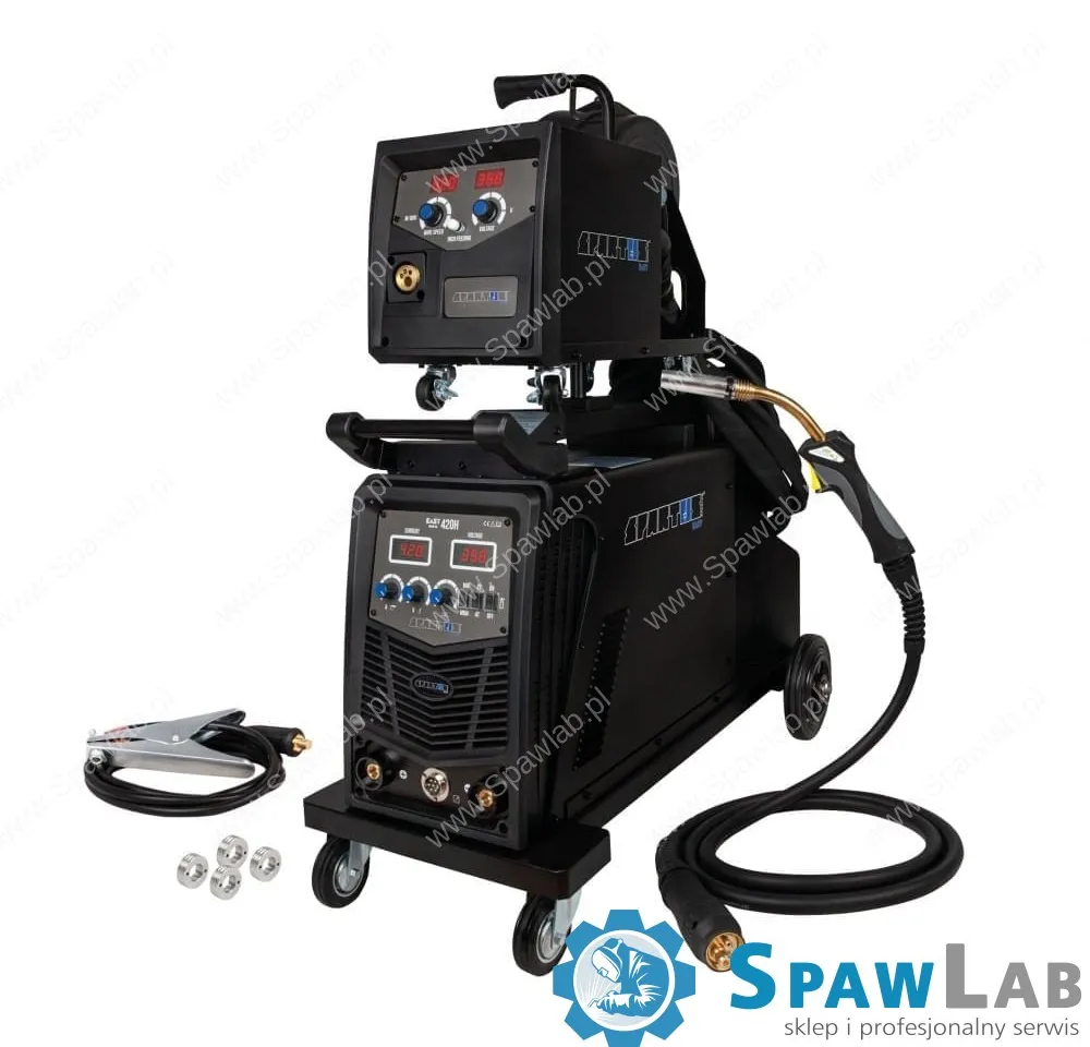 Spartus EasyMIG 420H [źródło, podajnik, wózek] pakiet