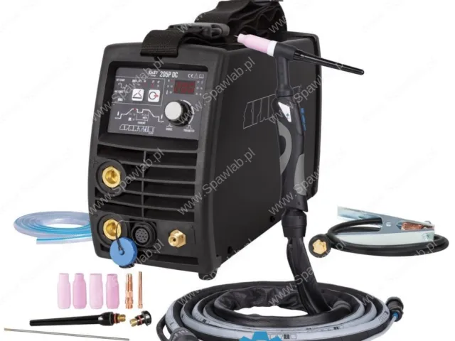 Spartus EasyTIG 205P DC w pakiecie z uchwytem mini SPE 17 - 4m