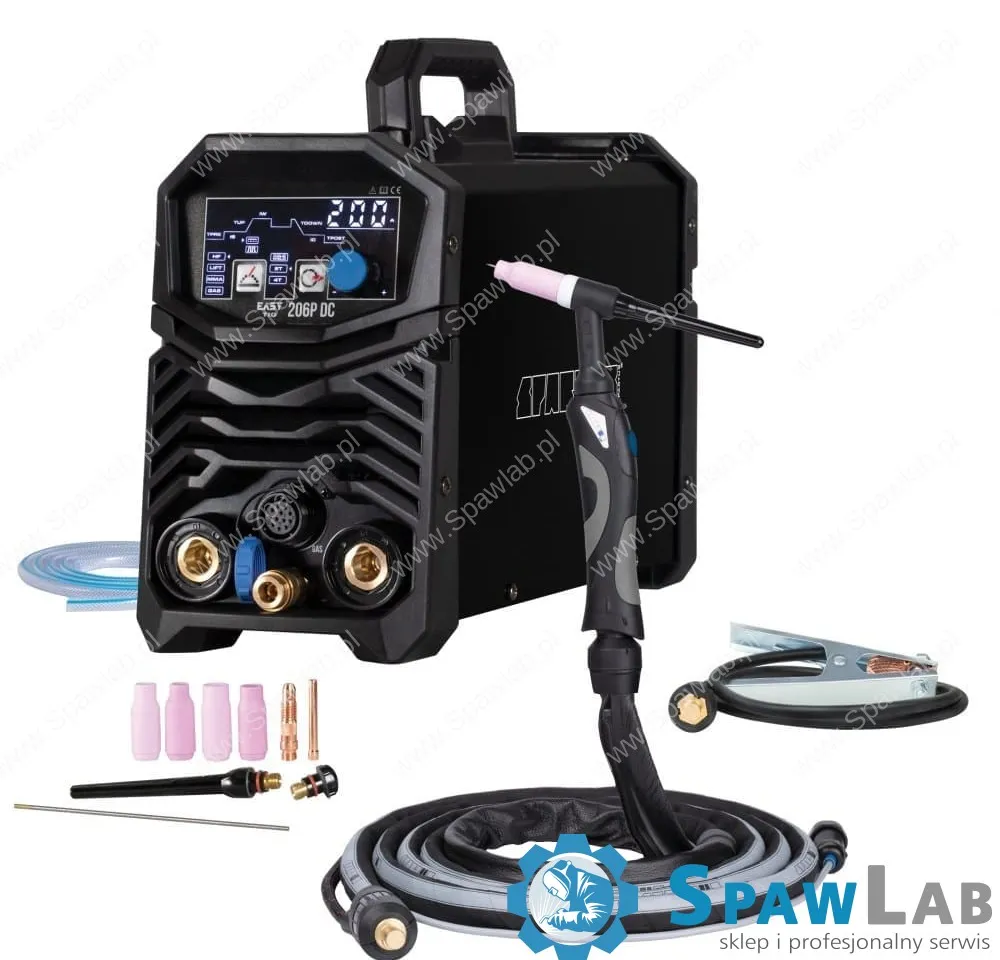 Spartus EasyTIG 206P DC w pakiecie z uchwytem mini SPE 17 - 8m