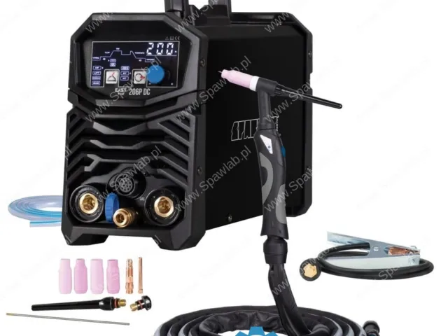 Spartus EasyTIG 206P DC w pakiecie z uchwytem mini SPE 17 - 8m