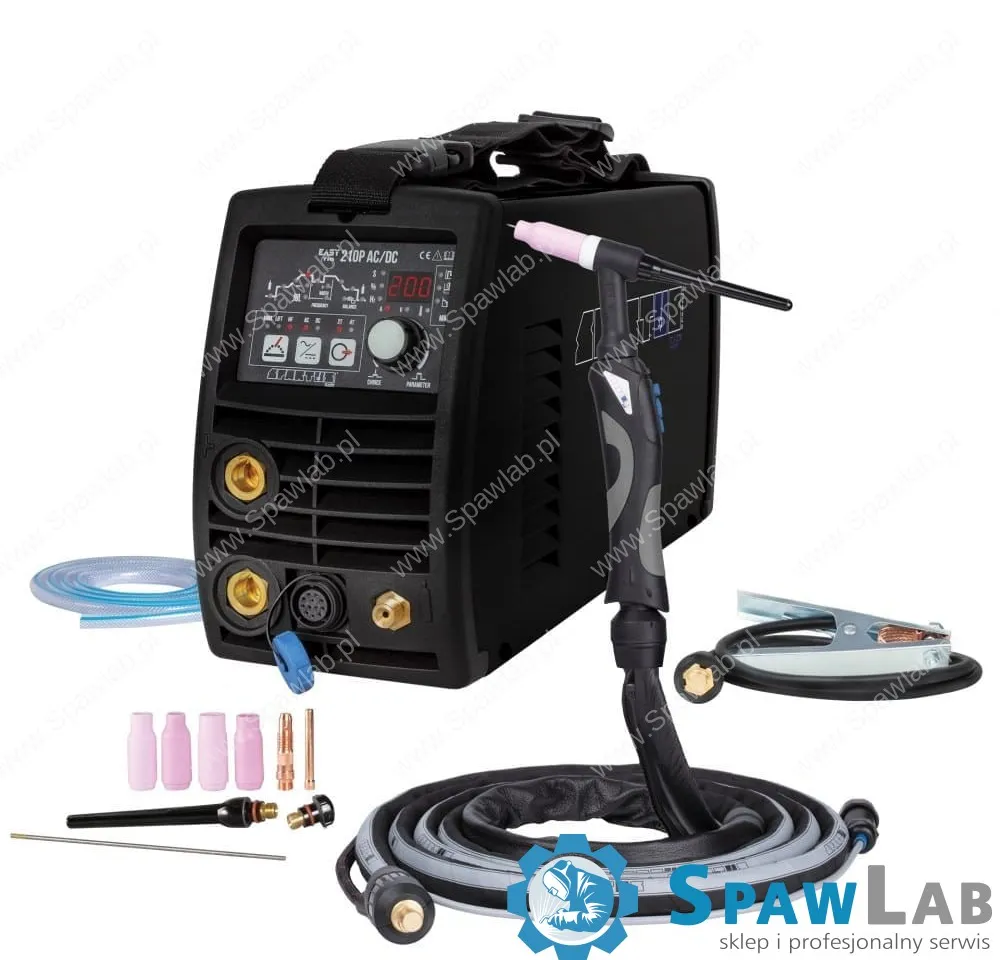 Spartus EasyTIG 210P AC/DC in a set with the mini SPE 17 torch - 8m