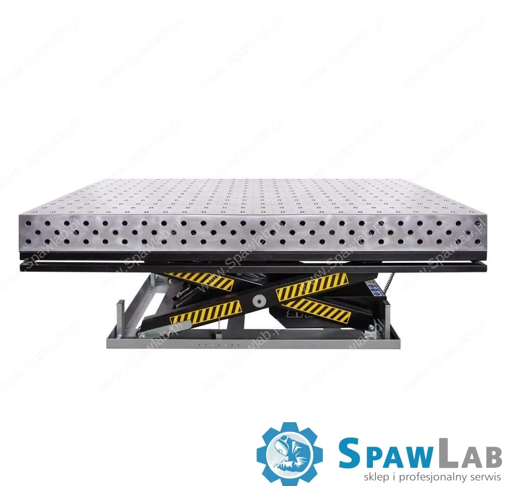 Spartus FERROS 3D stół spawalniczy 3000 x 1500 (na podnośniku elektrohydraulicznym), zdjęcie 2