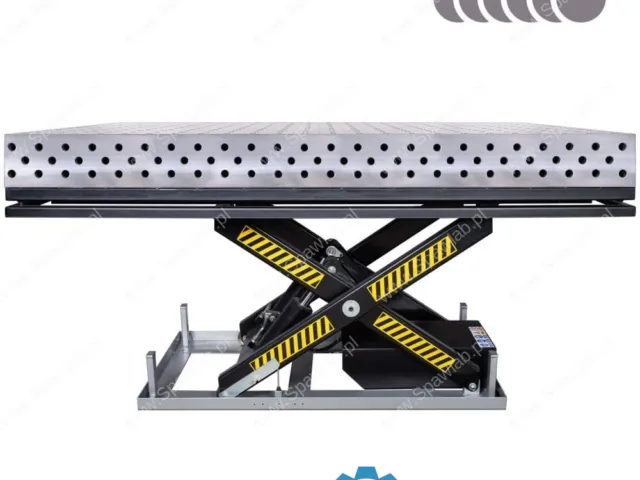 Spartus HERMES 3D stół spawalniczy 3000 x 1500 (na podnośniku elektrohydraulicznym)