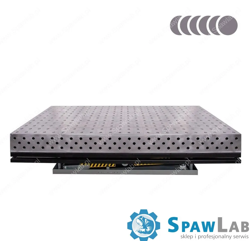 Spartus HERMES 3D stół spawalniczy 3000 x 1500 (na podnośniku elektrohydraulicznym), zdjęcie 4