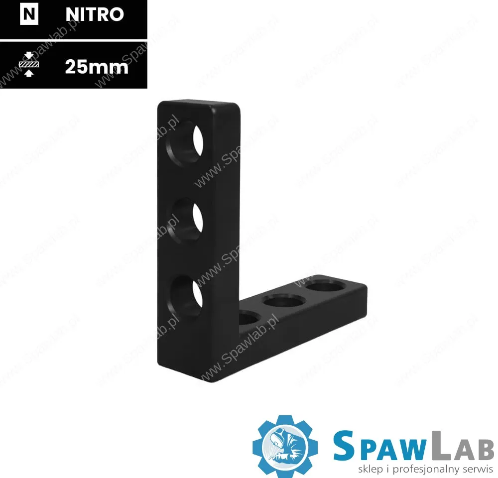 Spartus Kątownik 175x50x175mm otwór/otwór azotowany