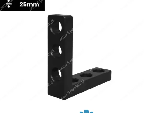 Spartus Kątownik 175x50x175mm otwór/otwór azotowany
