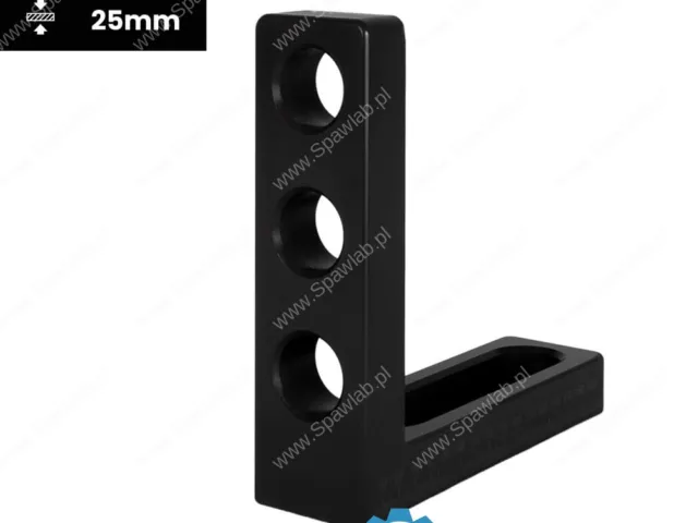 Spartus Kątownik 175x50x175mm otwór/slot azotowany