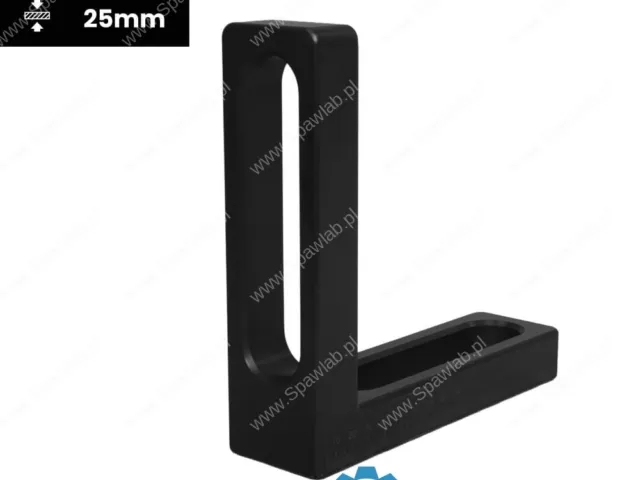 Spartus Kątownik 175x50x175mm slot/slot azotowany