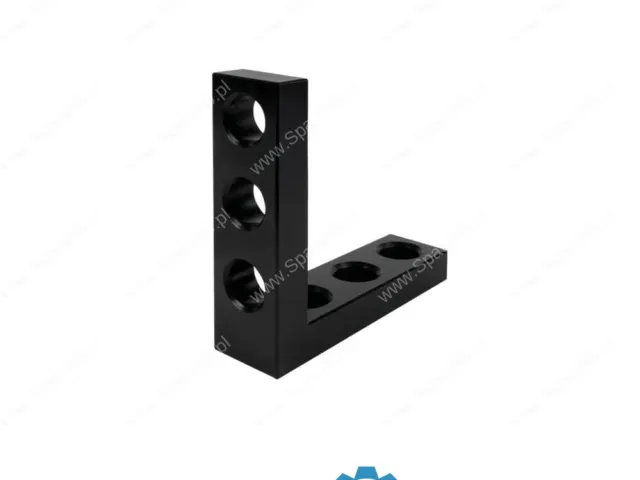 Spartus Kątownik 90x30x90 otwór/otwór system D16
