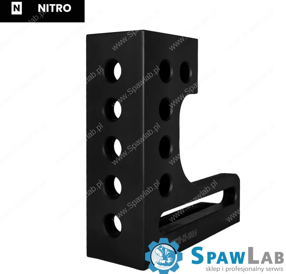 Spartus Kątownik oporowo-mocujący 275x100x300mm lewy azotowany