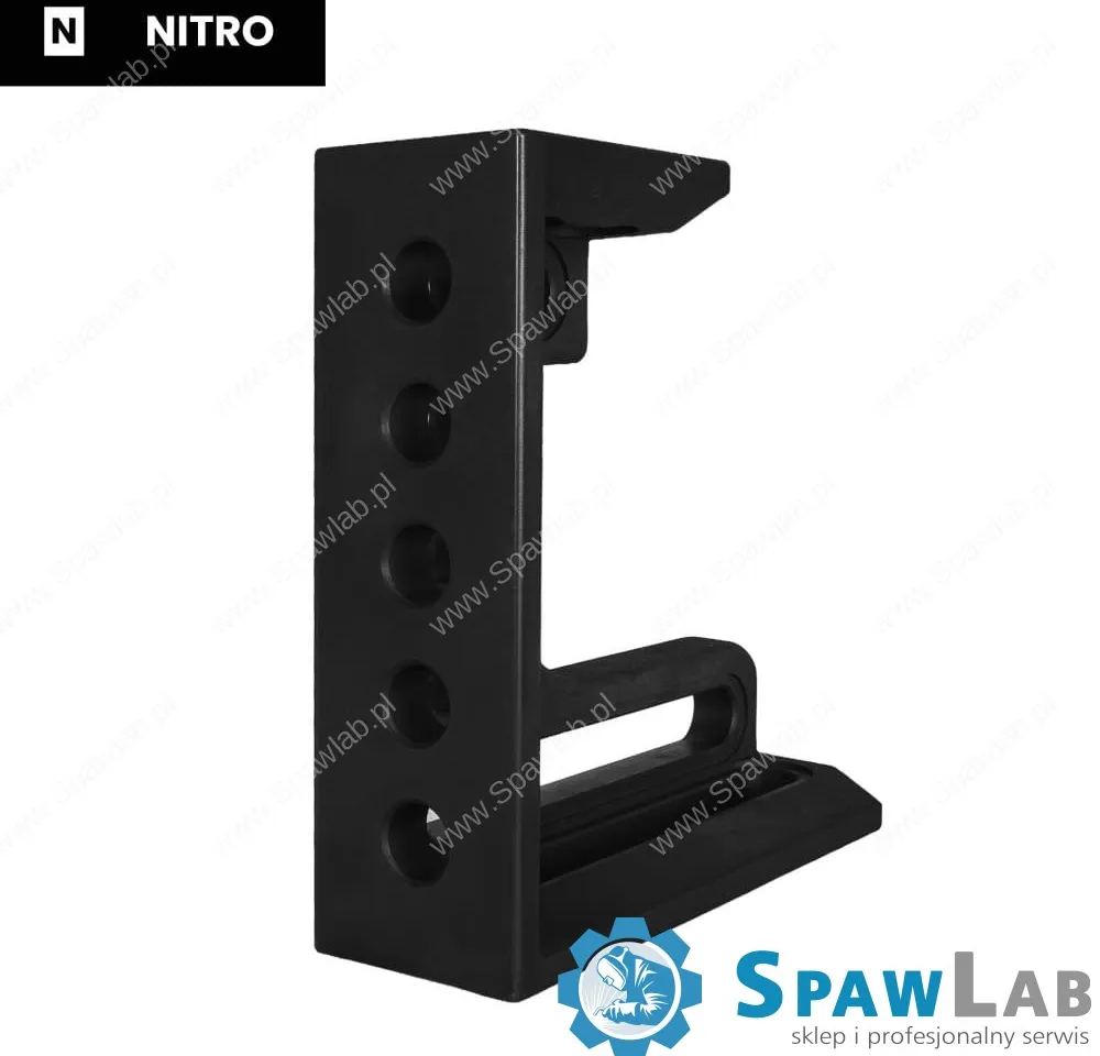 Spartus Kątownik oporowo-mocujący 275x100x300mm prawy azotowany