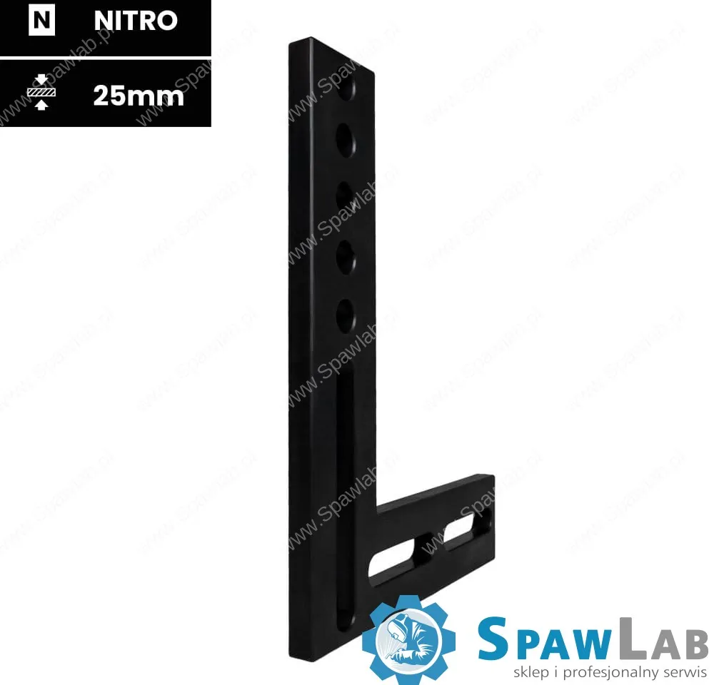 Spartus Kątownik płaski 500x375x25mm azotowany