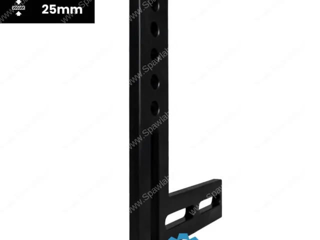 Spartus Kątownik płaski 500x375x25mm azotowany