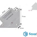 Spartus Magnetyczny uchwyt spawalniczy strzałka udźwig: 11kg